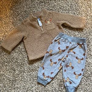 Carter’s Moose Sweater + Sweatpants